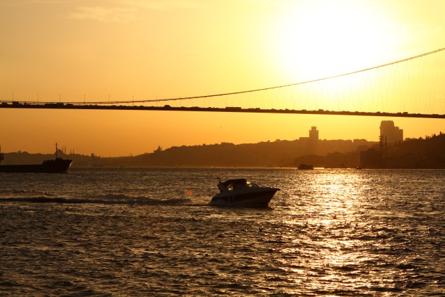Sunset on the Bosphorus 