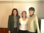 Aleksandra, me and Ljiljana (Only three female dispatcher\'s at the meeting)