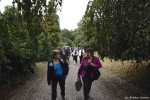 walking to the Conference Theatre