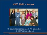 AWE 2006 Speakers