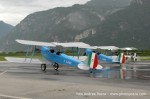 Ca.100 replica on the tarmac