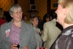Doreen Roberts, Rockwell Collins, enjoys the House of Lords reception